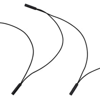 0.180" Female Plug Wire Harness With 50 Plugs - 6" or 12" Lead (Various Colors)