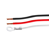 United Pacific - 3 Wire Pigtail With 3 Prong Straight Plug - 12" Lead (Individual or 10 Pack)