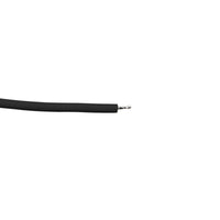 6" Single Lead Wire With .180 Bullet Termination & Stripped End - Black or White (10 Pack)