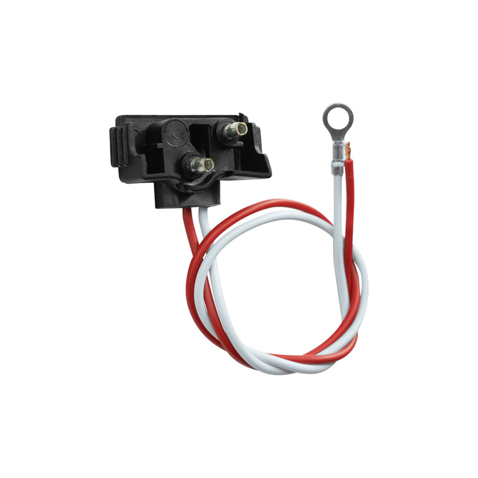 2 Wire Pigtail With 2 Prong Right Angle Plug - 12" Lead (Individual, 10 Pack or 50 Pack)