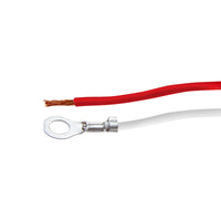 2 Wire Pigtail With 2 Prong Right Angle Plug - 12" Lead (Individual, 10 Pack or 50 Pack)