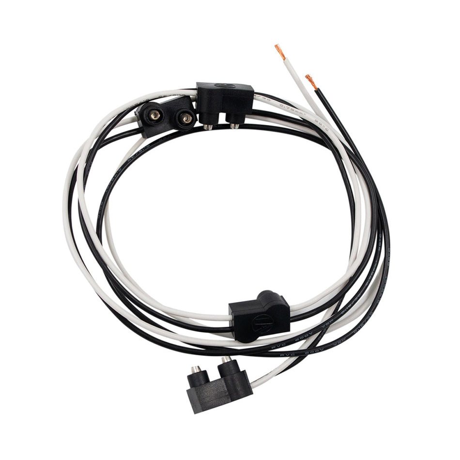 United Pacific - 2 Prong Plug Wiring Harness With 4, 5  or 6 Plugs & 7" Lead
