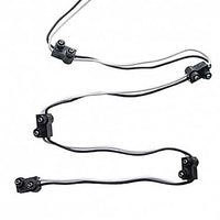 United Pacific - 2 Prong Plug Wiring Harness With 4, 5  or 6 Plugs & 7" Lead