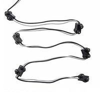 United Pacific - 2 Prong Plug Wiring Harness With 4, 5  or 6 Plugs & 7" Lead