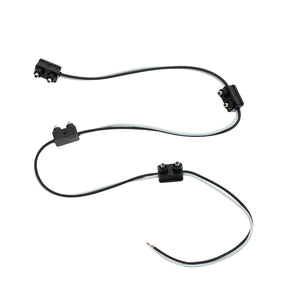 United Pacific - 2-Prong Plug Wiring Harness With 6" Lead Between Plugs - 3, 4, 5, 6, or 8 Plugs