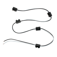 United Pacific - 2-Prong Plug Wiring Harness With 6" Lead Between Plugs - 3, 4, 5, 6, or 8 Plugs