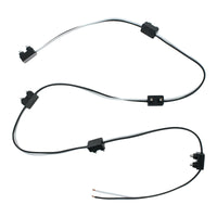 United Pacific - 2-Prong Plug Wiring Harness With 6" Lead Between Plugs - 3, 4, 5, 6, or 8 Plugs