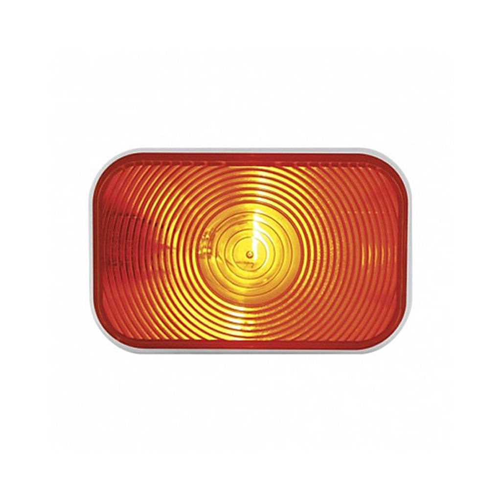 United Pacific - Rectangular Turn Signal Light Kit (Amber Lens)