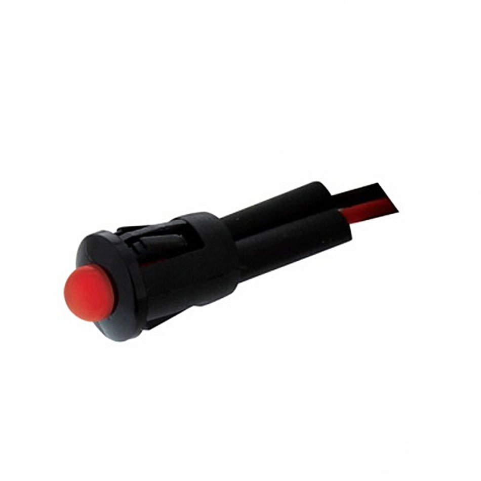 United Pacific - Single LED Snap-In Indicator Light (Amber, Blue, Green, Red or White)