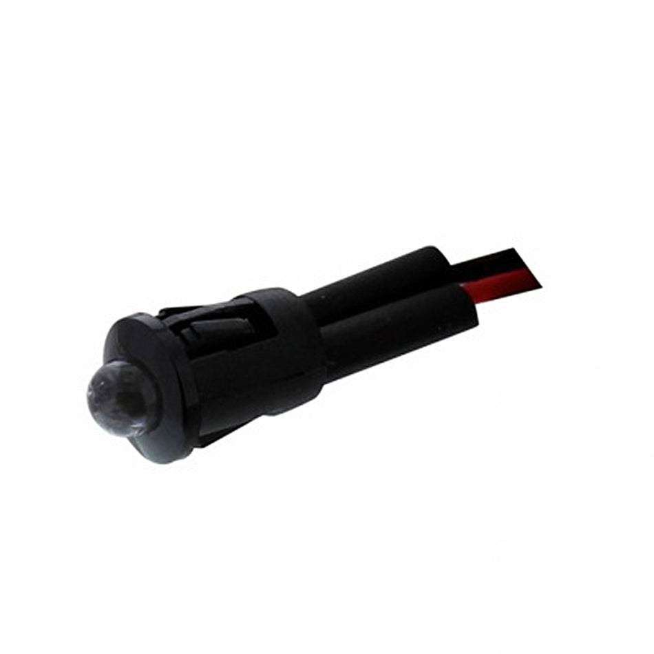 United Pacific - Single LED Snap-In Indicator Light (Amber, Blue, Green, Red or White)