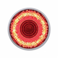 United Pacific - 9 LED 2" Round Mirage Light (Clearance/Marker) - Red LED (Red or Clear Lens)