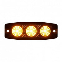 United Pacific - 3 High Power LED Super Thin Warning Light (Amber LED)