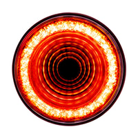 United Pacific - 24 LED 4" Round Mirage Stop, Turn & Tail Light (Red LED - Red or Clear Lens)