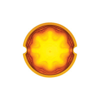 9 LED Dual Function GloLight Watermelon Cab/Auxiliary Light (Amber or Red LEDs - Amber, Red or Clear Lens)