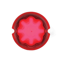 9 LED Dual Function GloLight Watermelon Cab/Auxiliary Light (Amber or Red LEDs - Amber, Red or Clear Lens)