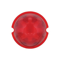 9 LED Dual Function GloLight Watermelon Cab/Auxiliary Light (Amber or Red LEDs - Amber, Red or Clear Lens)