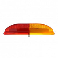 6 LED Rectangular Fender Mount Clearance/Marker Light with or without Bracket (Amber & Red Lens)
