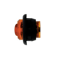 2 LED 3/4" Mini Clearance/Marker Light With Rubber Grommet - Amber or Red LED (Amber or Red Lens)