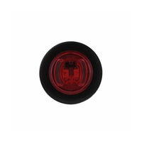 2 LED 3/4" Mini Clearance/Marker Light With Rubber Grommet - Amber or Red LED (Amber or Red Lens)