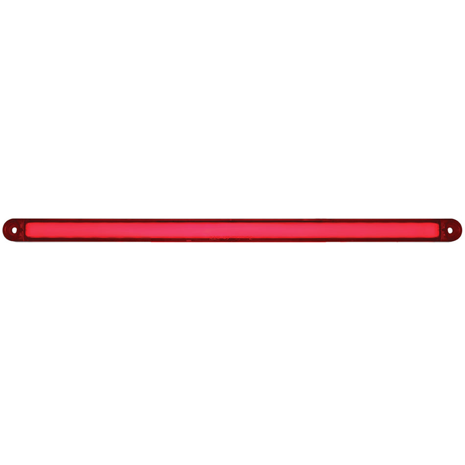 24 LED Dual Function 12" Stop, Turn & Tail GloLight Bar - Red or Amber LED (Red or Clear Lens)