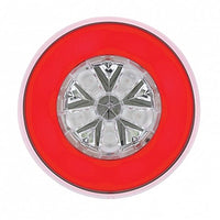 18 LED 4" Round Stop, Turn & Tail GloLight - Red LED (Red Lens) Light or Full Kit