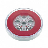 18 LED 4" Round Stop, Turn & Tail GloLight - Red LED (Red Lens) Light or Full Kit