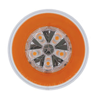 18 LED 4" Round Turn Signal GloLight - Amber LED (Amber Lens) Light Only or Full Light Kit