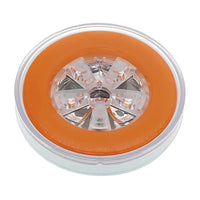 18 LED 4" Round Turn Signal GloLight - Amber LED (Amber Lens) Light Only or Full Light Kit