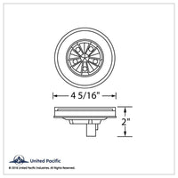 18 LED 4" Round Turn Signal GloLight - Amber LED (Amber Lens) Light Only or Full Light Kit