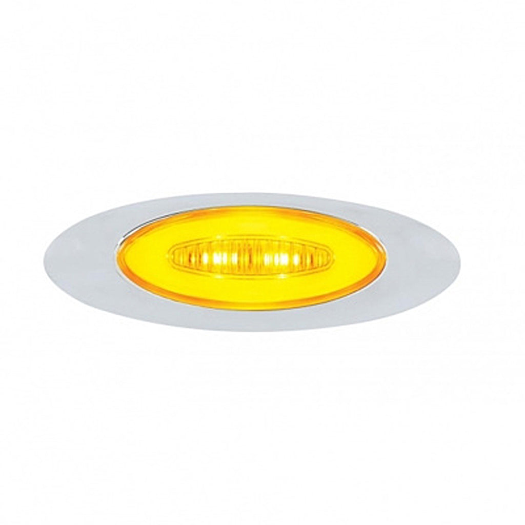 6 LED M5 Millennium Clearance/Marker GloLight - Amber or Red LED (Amber or Red Lens)