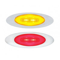 6 LED M5 Millennium Clearance/Marker GloLight - Amber or Red LED (Amber or Red Lens)
