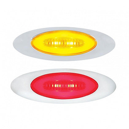 6 LED M5 Millennium Clearance/Marker GloLight - Amber or Red LED (Amber or Red Lens)