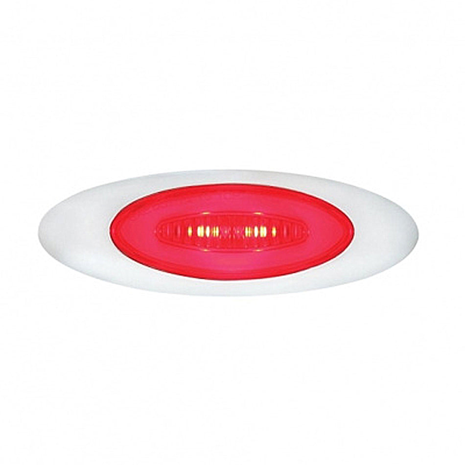 6 LED M5 Millennium Clearance/Marker GloLight - Amber or Red LED (Amber or Red Lens)