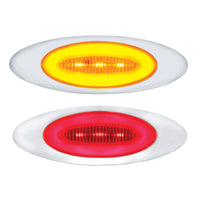 13 LED M1 Millennium Clearance/Marker GloLight - Amber or Red LEDs (Amber or Red Lens)