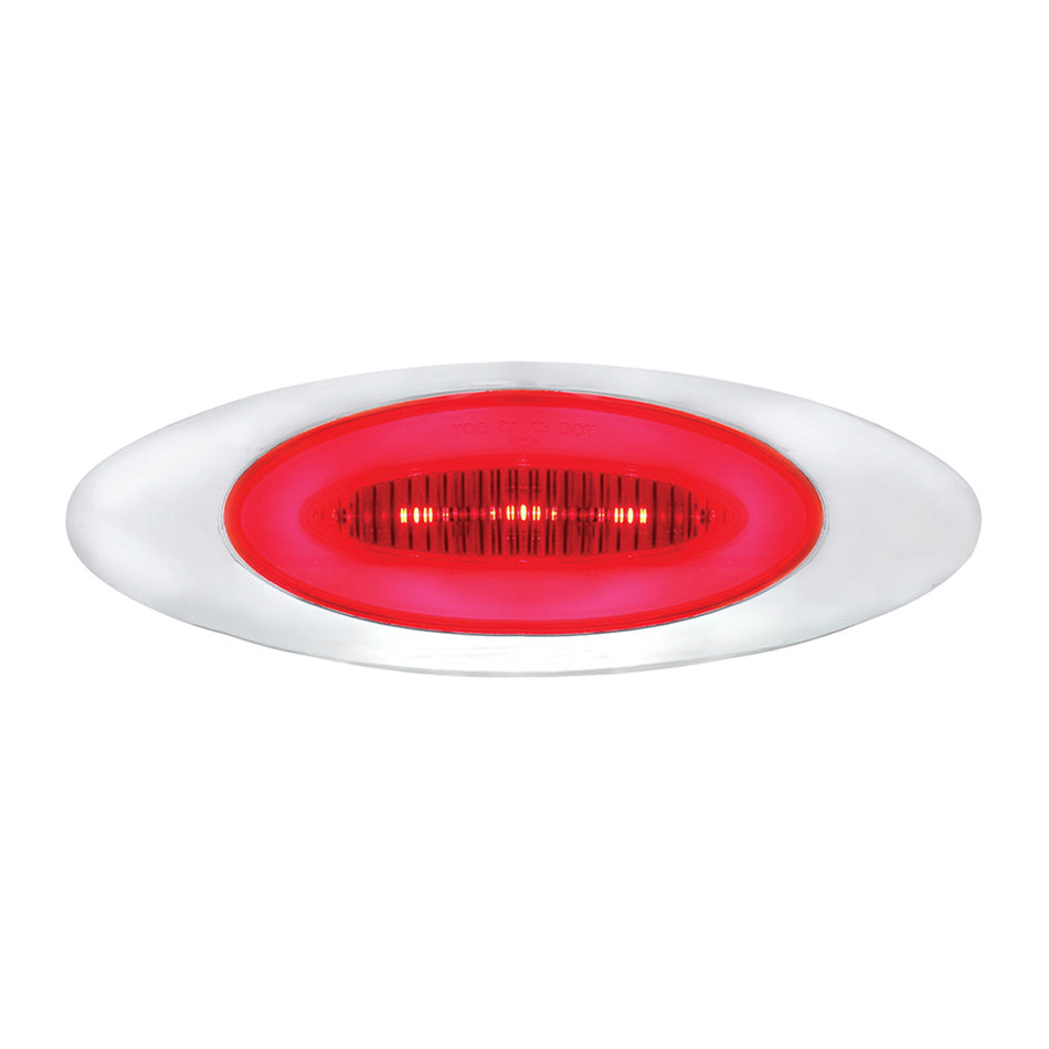 13 LED M1 Millennium Clearance/Marker GloLight - Amber or Red LEDs (Amber or Red Lens)