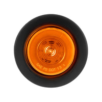 9 LED 2-1/2" Round Clearance/Marker GloLight - Amber or Red LED (Amber or Red Lens) Light Only or Full Light Kit