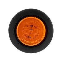 9 LED 2-1/2" Round Clearance/Marker GloLight - Amber or Red LED (Amber or Red Lens) Light Only or Full Light Kit