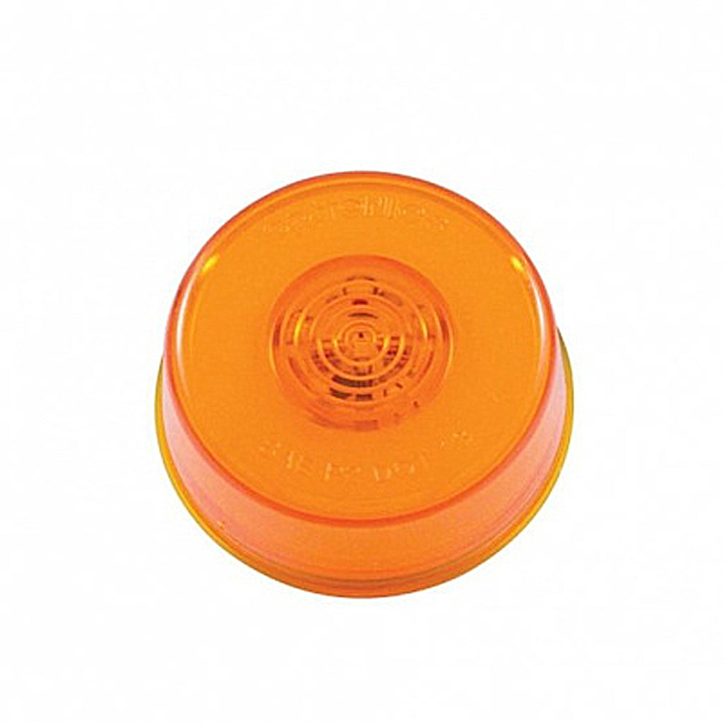 6 LED 2" Round Clearance/Marker GloLight - Amber or Red LEDs (Amber or Red Lens)