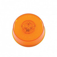 6 LED 2" Round Clearance/Marker GloLight - Amber or Red LEDs (Amber or Red Lens)