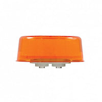 6 LED 2" Round Clearance/Marker GloLight - Amber or Red LEDs (Amber or Red Lens)