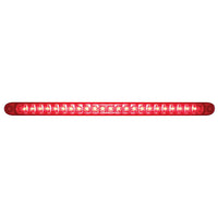 23 SMD LED 17-1/4" Reflector Turn Signal Light Bar Only - Amber or Red LEDs (Amber, Red or Clear Lens)