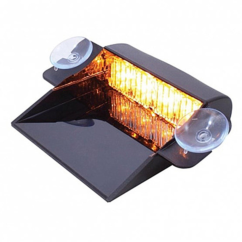 United Pacific - 4 High Power LED Dash Warning Light - Amber or Red LEDs