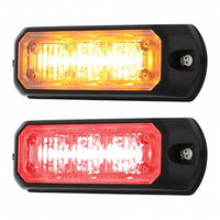 United Pacific - 3 LED Mini Warning Light (Amber or Red LEDs)