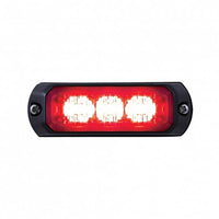 United Pacific - 3 LED Mini Warning Light (Amber or Red LEDs)