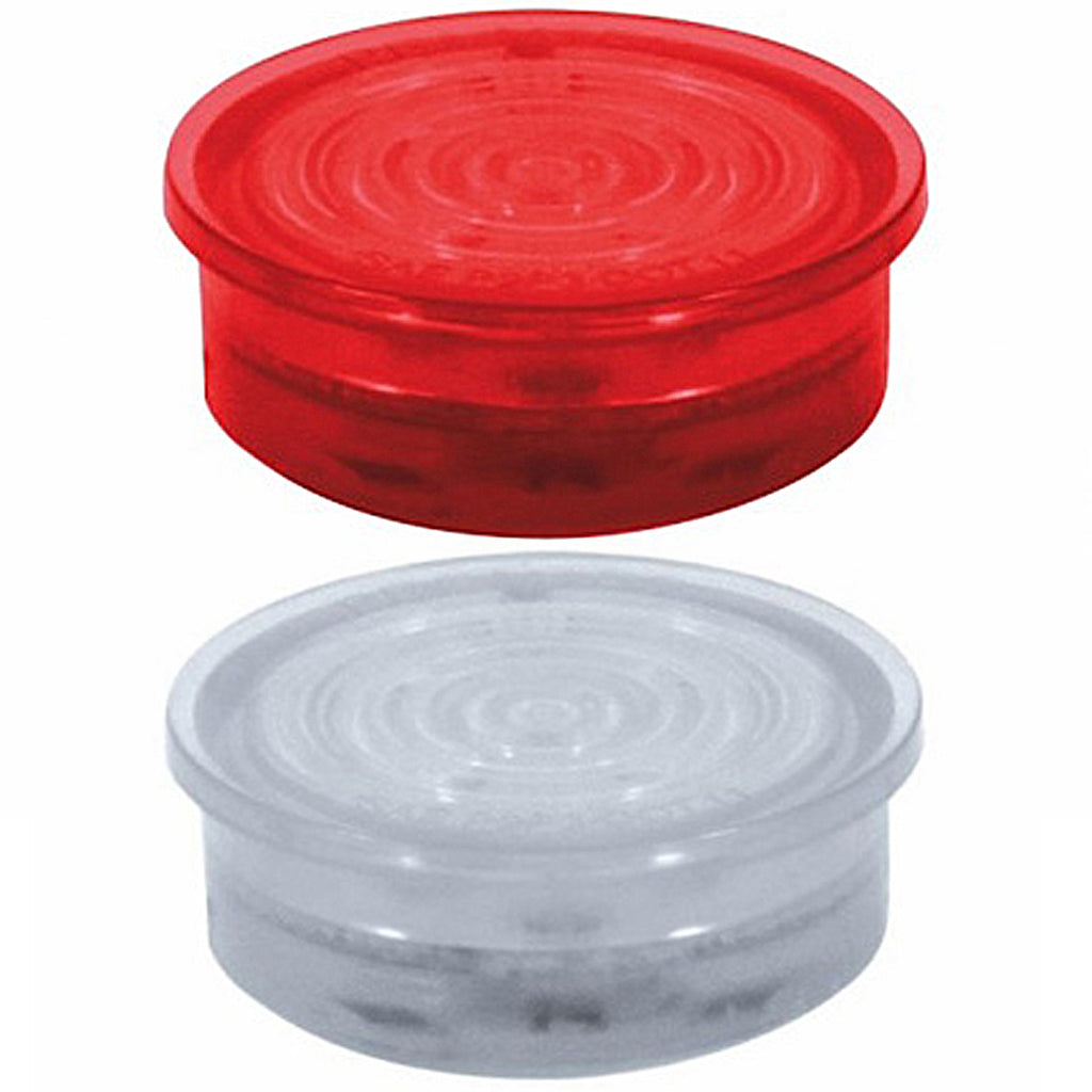 United Pacific - 9 LED Mini Bullet Light Insert - Amber or Red LEDs (R ...