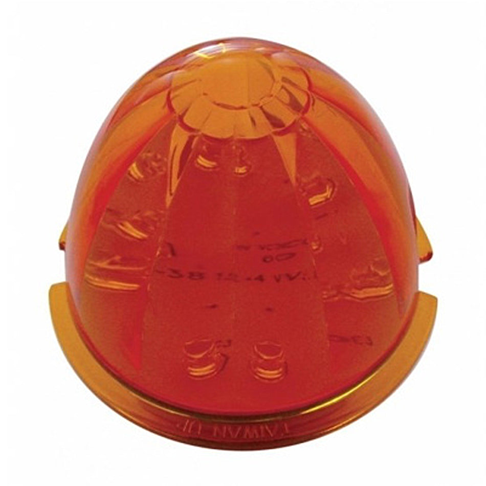United Pacific - 17 LED Watermelon Cab Light - Amber LEDs (Dark Amber Lens)