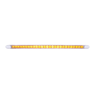 27 High Power LED 21 3/4" Auxiliary/Utility Light Bar - Amber or White LEDs (Clear Lens)