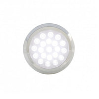 United Pacific - 21 High Power LED 6-1/4" Dome Light With Bezel