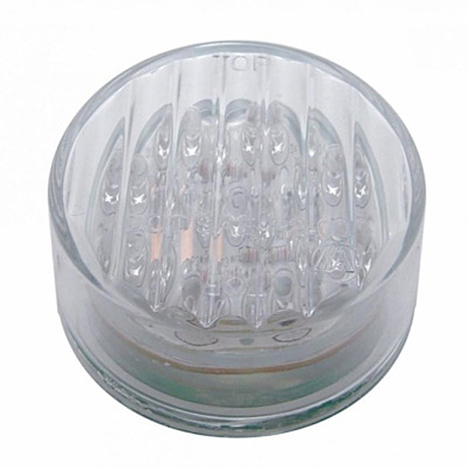 United Pacific - 9 LED 2" Auxiliary & Utility Light - White LED (Clear Lens)