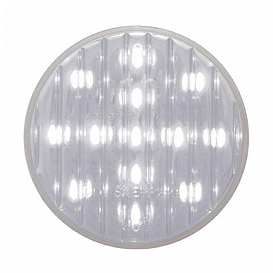 United Pacific - 13 LED 2-1/2" Auxiliary & Utility Light - White LED (Clear Lens)